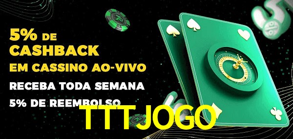 Promoções do cassino ao Vivo TTTJOGO